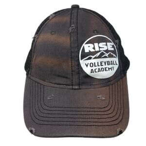 RISE Volleyball Academy Slideback Trucker Hat Gray One Size Sportsman